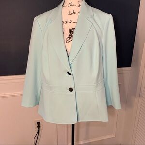 Women's Suit Jacket/Blazer Aqua/Teal, Size 18